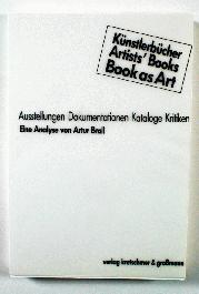 Künstlerbücher, Artists' Books, Book as Art - 1